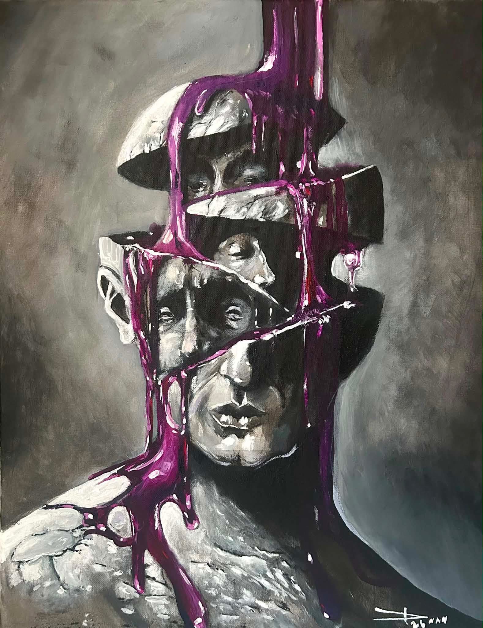 Portrait psychédélique