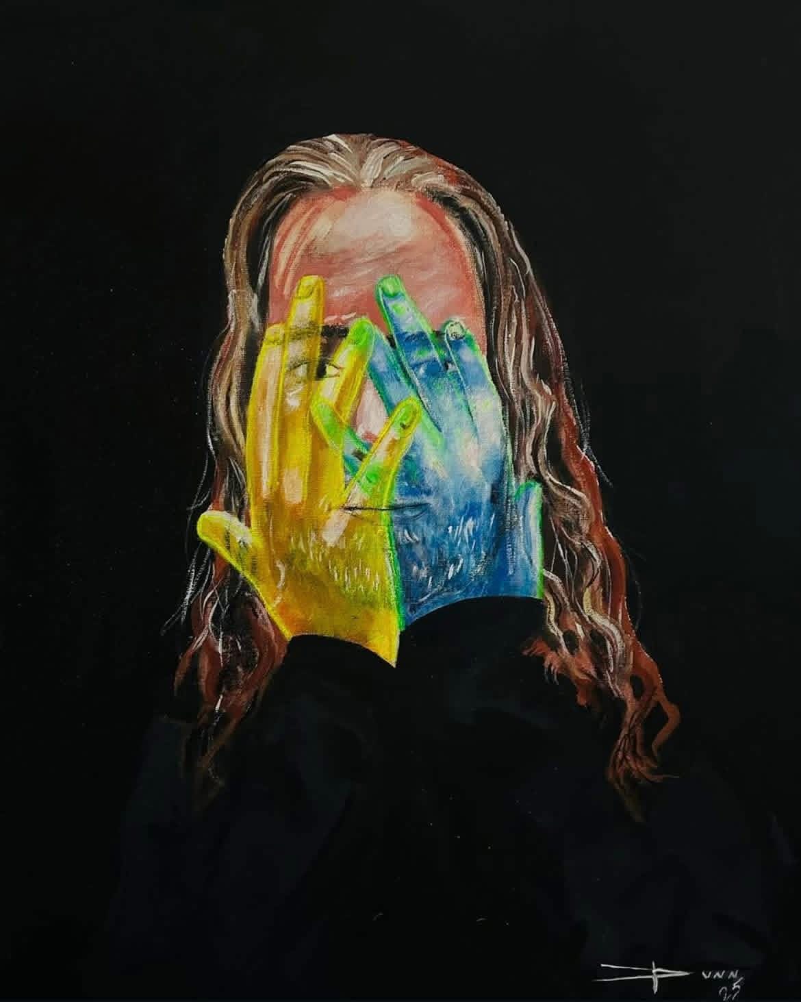 Portrait psychédélique